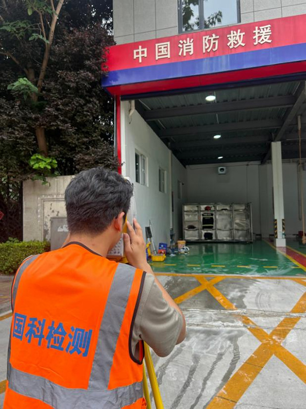 消防救援站建筑变形检测